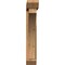 Ekena Millwork Thorton Slat Rough Sawn Bracket w/ Offset Brace, Western Red Cedar, 6"W x 30"D x 36"H BKT0604X30X36THR06RWR - alternate 4